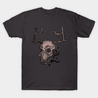 Brown Skull T-Shirt